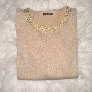 J.McLaughlin Gold Sweater